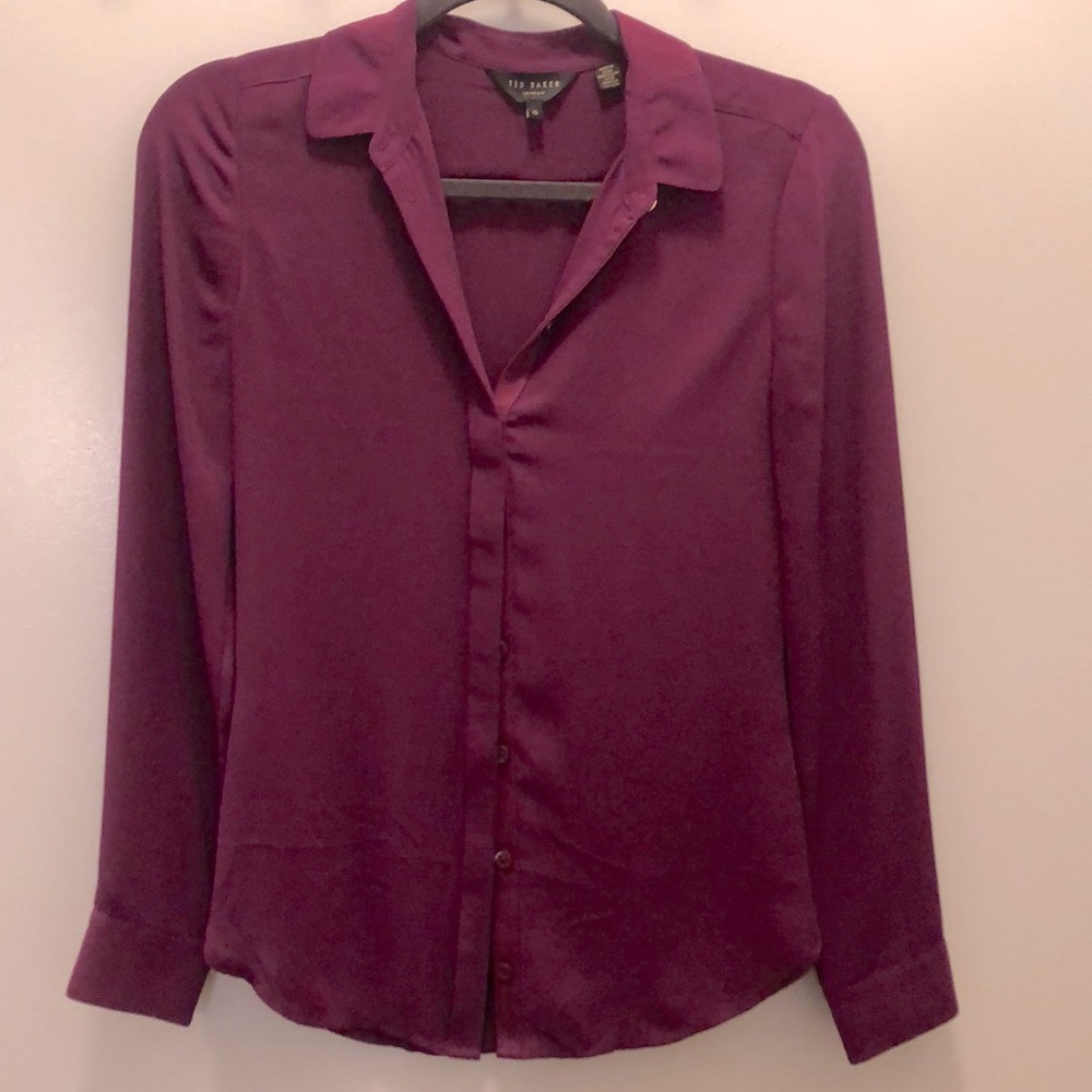*Like New* Ted Baker Button Down Blouse - image 1